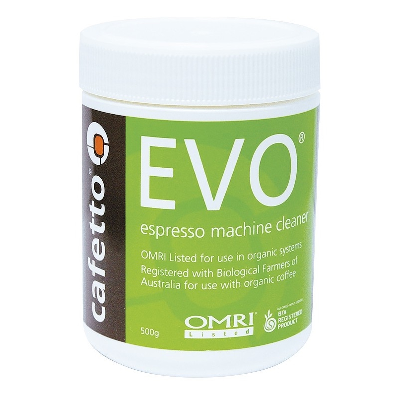 Cafetto EVO - detergent pudr premium pentru backflush, pentru aparatele de cafea (borcan 1kg)